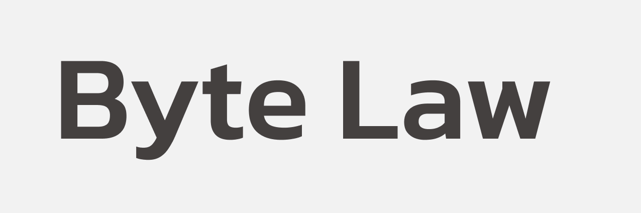 Word logo that says Byte Law